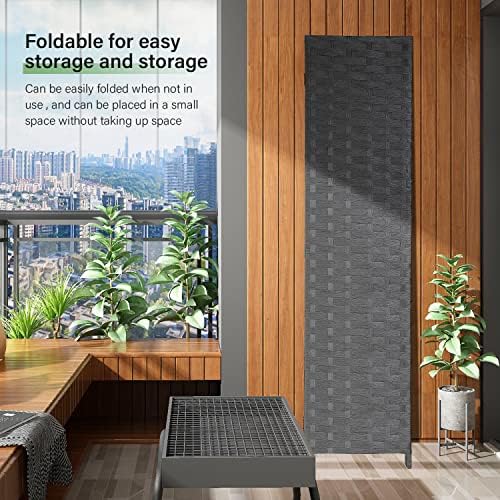 FDW 4-Panel Folding Room Divider | 6ft - Image 5