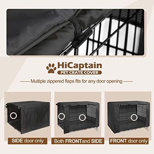 HiCaptain 42-Inch Dog Crate Cover - Image 3