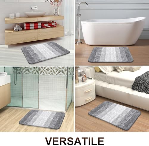 OLANLY Bathroom Runner Rug 40x24, Extra Soft Absorbent Microfiber Bath Rugs - Image 7