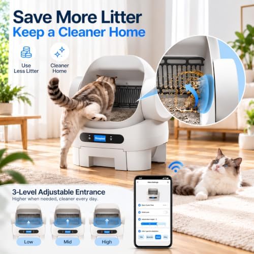 Automatic Litter Box Self Cleaning, Smart Cat Litter Box - Image 5