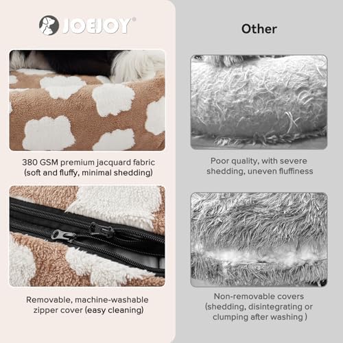 JOEJOY Medium Dog Bed Medium Size Dog, Rectangle Washable Orthopedic Pet Bed - Image 3