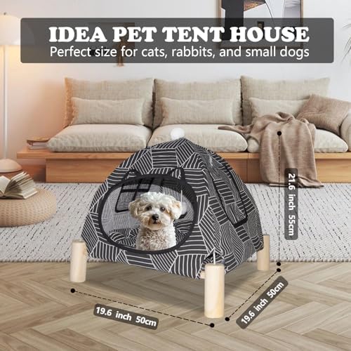 Elevated Pet Hammock Bed Tent House - Image 3