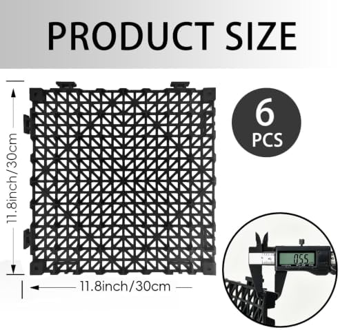Dog Kennel Pad, Raised Grid Mat - Image 3