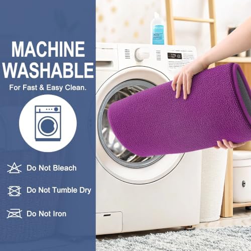 OLANLY Thick Memory Foam Bathroom Rugs 30x20, Absorbent Bath Mat - Image 6
