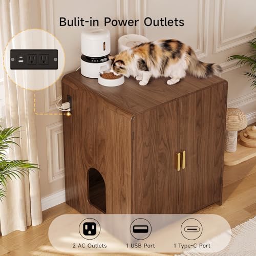 ONBRILL 35" Cat Litter Box Enclosure - Image 4