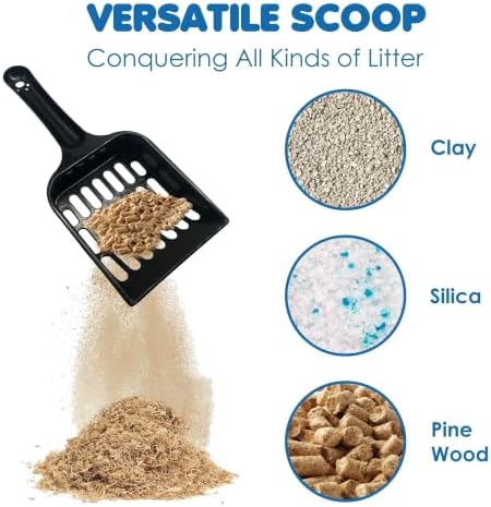 SunGrow Reptile Litter Scoop, Pointed Edge, - Image 5