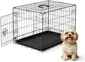 DUMOS Dog Crate 30 Inch, Foldable Puppy Small Medium Dog Cage Pet Kennel by DumosLifestyle