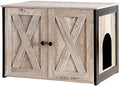 DWANTON Cat Litter Box Enclosure, Hidden Litter Box Furniture, 27.6 Inches by DWANTON