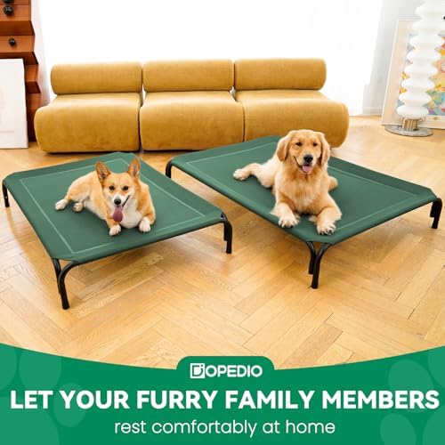 Elevated Dog Bed Outdoor Cooling Raised Cot - Image 6