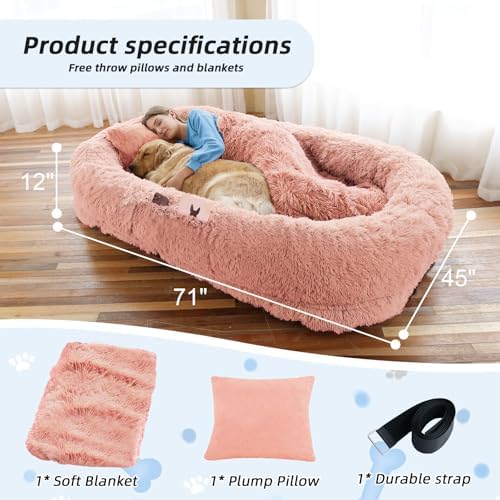 WROS Human Dog Bed for Adult - Image 6
