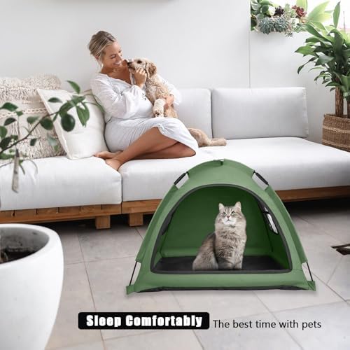 Anti-Anxiety Open Pet Tent for Cats & Dogs, Calming Hideaway - Image 2