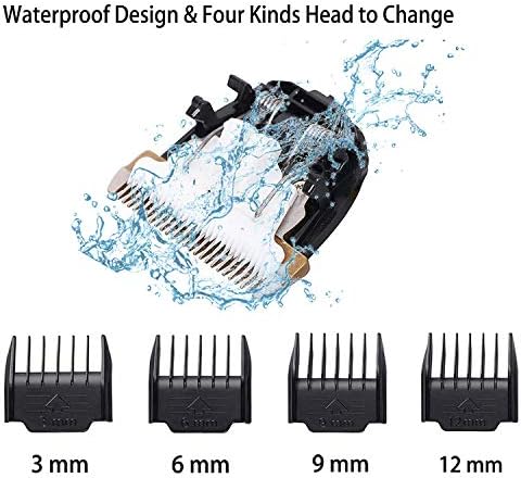 Highdas Dog Clippers for Grooming Low Noise, Cordless Electric Dog Grooming Kit - Image 5