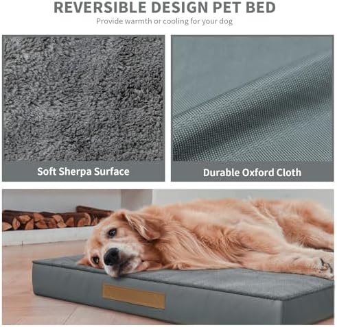 Outdoor Waterproof Orthopedic Dog Bed - Image 5