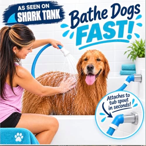 Rinseroo: Slip-On Tub Hose – As Seen on Shark Tank – 5ft Flex Bathtub Faucet - Image 2