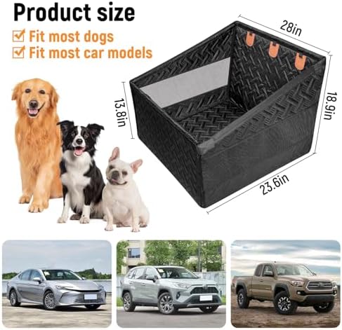 YJGF Large Dog Car Seat Large Size Dog, Pet Car Seat Cover - Image 6