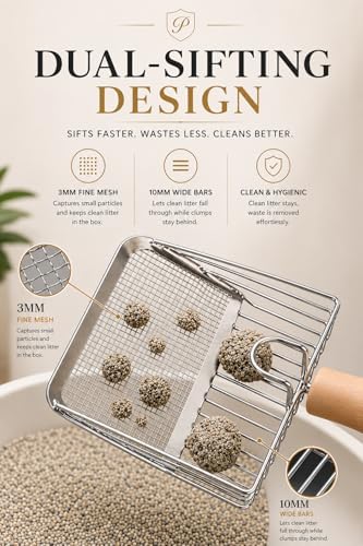 Premium Stainless Steel Cat Litter Scoop - Image 2