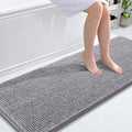 OLANLY Bathroom Runner Rugs 59x24, Extra Soft Absorbent Chenille Bath Rugs by OLANLY