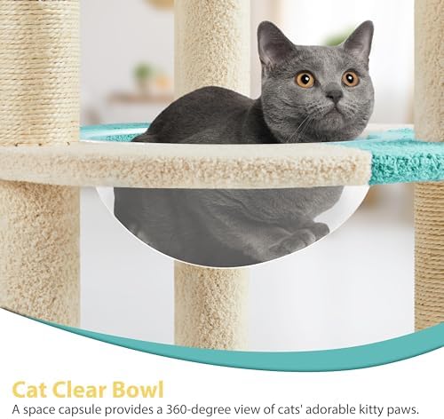 Yaheetech Cat Tree, 35.5in Cat Tower - Image 4