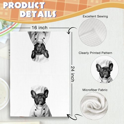 Dog Kitchen Towels Decor Set of 2 - Image 6
