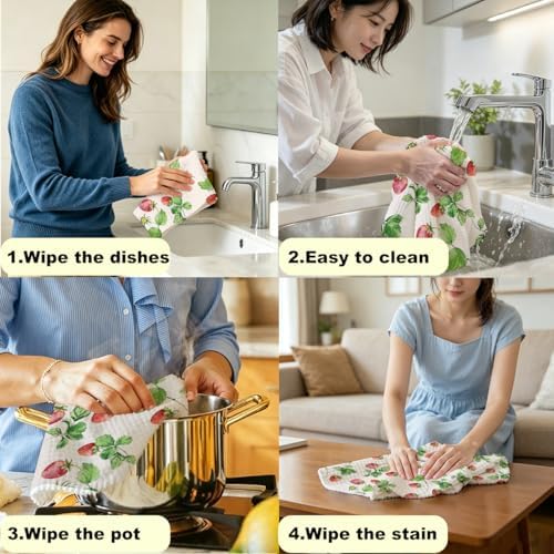 Strawberry Gifts Kitchen Towels - Image 5
