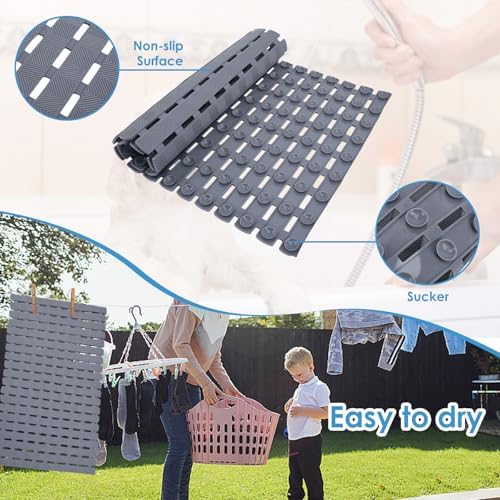Bathtub Shower Mat, Pet Dog Bathing Non-Slip Mat, Dog Bath mat - Image 4