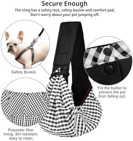 CUBY Dog and Cat Sling Carrier - Image 2