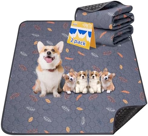 Washable Pee Pads for Dogs by SUNHEIR