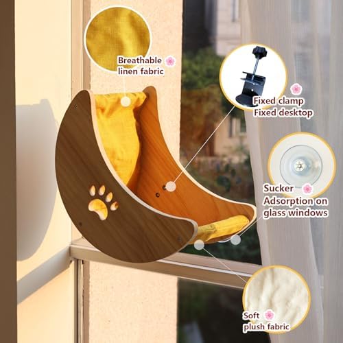 Cat Window Perch Hammock Bed - Image 2