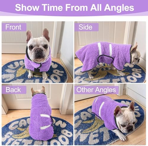 Unicorn Catcher Dog Bathrobe Super Absorbent Quick Drying Robe - Image 5