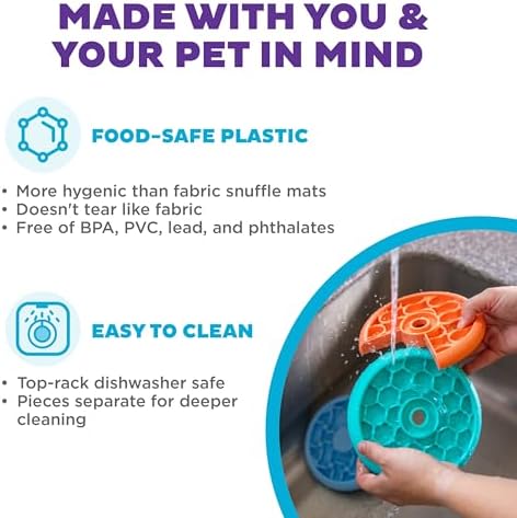 Outward Hound Nina Ottosson Lickin’ Layers 3-in-1 Dog Toy Treat Puzzle - Image 4
