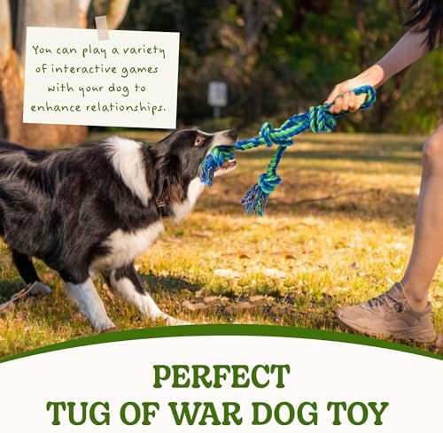 Dog Rope Toy for Large Dogs Heavy Duty Dog Chew Toys for Aggressive Chewers - Image 5