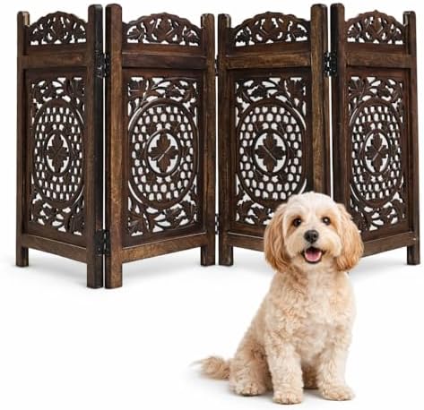 4-Panel Freestanding Gate by TheWoodenTown