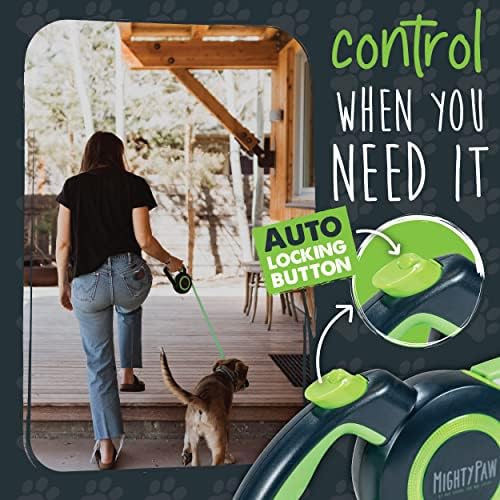 Mighty Paw Retractable Dog Leash, Heavy Duty - Image 2