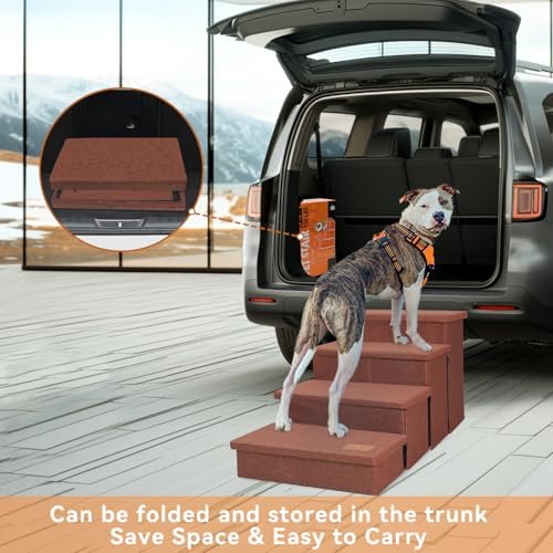 Zerbuger Dog Stairs with Storage - Image 3