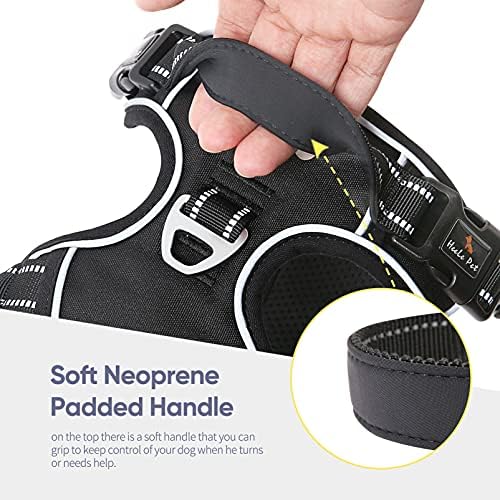 HEELE Dog Harness, No Pull Adjustable Padded Reflective Harness - Image 6