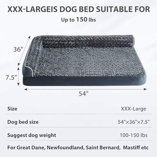 BFPETHOME Orthopedic Washable Dog Bed, Sleeping Couch - Image 5