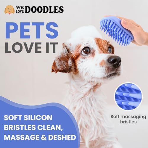 Dog Bath Brush, Easy Wash Scrubber - Image 4