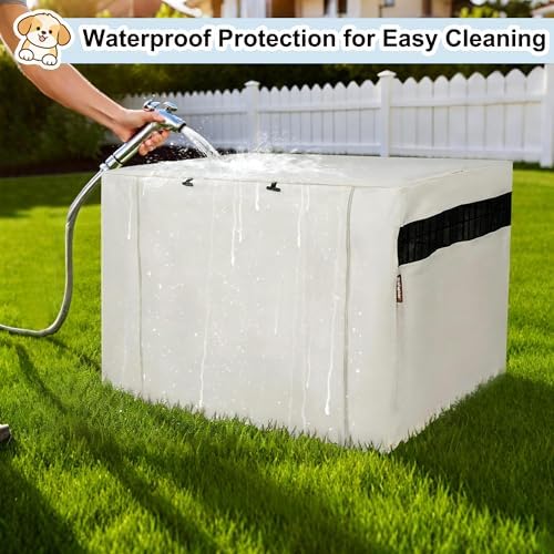 HiCaptain 24-Inch Dog Crate Cover - Image 3