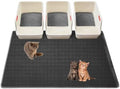 Cat Litter Mats-Extra Large 47''x36'' Litter Trapping Mat by USHARP