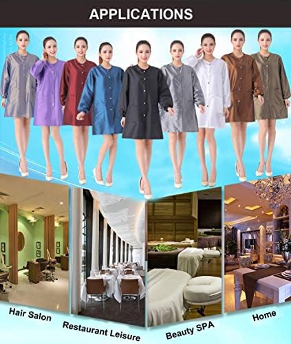 Professional Salon Smock Stylist Jacket Waterproof Hairdresser Cape Barber - Image 6