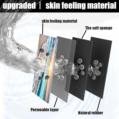 Bath Mat Rug, Sunset on Island Beach Non Slip Quick Dry Super Absorbent Thin - Image 2
