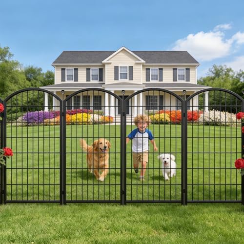 Decorative Garden Fence, 48in x 18ft No Dig Fence - Image 5