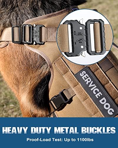 Petnanny Tactical Dog Harness Service Vest - Image 3