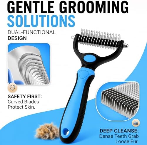 2-in-1 Double-Sided Pet Grooming Comb - Image 7