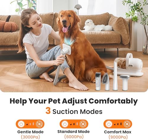 Neakasa P1 Pro Dog Grooming Vacuum, 6-in-1 Kit, 2-Year Protection Plan - Image 5
