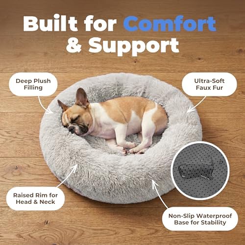 Best Pet Supplies Round Calming Dog Bed - Image 3