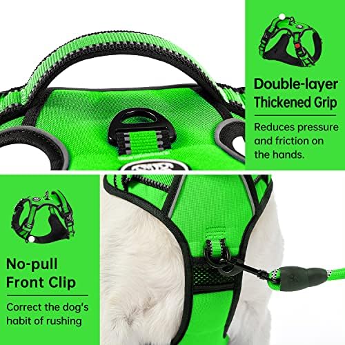IVY&LANE No Pull Dog Harness for Small Dogs, Reflective Dog Vest Harness - Image 5