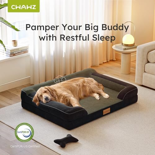 CWAWZ Jumbo Dog Bed for Extra Large Dogs, Orthopedic Dog Bed - Image 5
