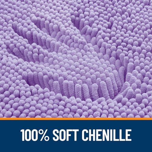 OLANLY Bathroom Runner Rugs 59x20, Extra Soft Absorbent Chenille Bath Rugs - Image 3