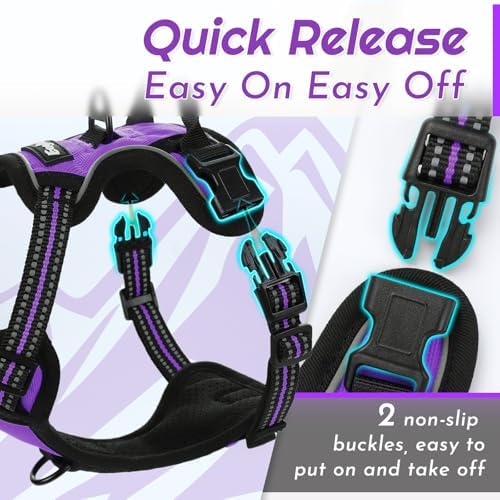 Eagloo Dog Harness for Small Dogs, No Pull Pet Vest - Image 6